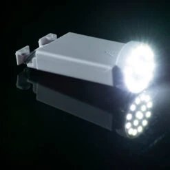 Fantado MoonBright™ 16-LED Hanging Battery Light For Paper Lanterns, White (Battery Powered)