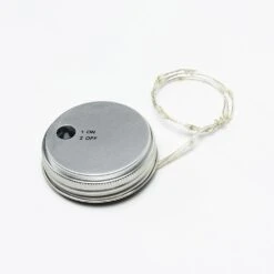 BLOWOUT MoonBright™ LED Mason Jar Light, Battery Powered For Wide Mouth - Green (Lid Light Only) -Lights Decor Shop 1led mason jar light cool white image 1 71f7c986 8e1d 45f1 ace7 1cb6c455214fc