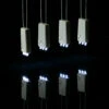 BULK PACK (10) 3-LED Hanging Battery Lights For Lanterns, Cool White (Battery Powered) -Lights Decor Shop 3 led paper lantern light battery powered white 10 pack