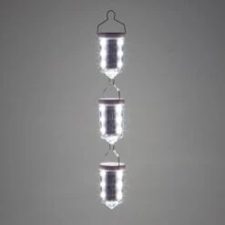 3-Pack Kit W/ Remote Control Cool White 12-LED Omni360 Omni-Directional Lantern Light, Hanging / Table Top (Battery Powered) -Lights Decor Shop 3 omni directional paper lantern led light remote control white image 3 5d862176 8159 4f83 832a 6cb13e258235