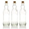 3 Pack | 6.5" Edna Clear Vintage Glass Bottle With Cork - DIY Wedding Flower Bud Vases -Lights Decor Shop 3 pack clear vintage glass bottle edna flower vase 0e0bed59 b7bb 4a45 b5f9 a2a043666e83