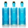 3 Pack | 6.5" Aria Turquoise Vintage Glass Bottle With Cork - DIY Wedding Flower Bud Vases -Lights Decor Shop 3 pack turquoise vintage glass bottle aria flower vase 5876e8d4 f793 472f 965b 88b8138cf3d5