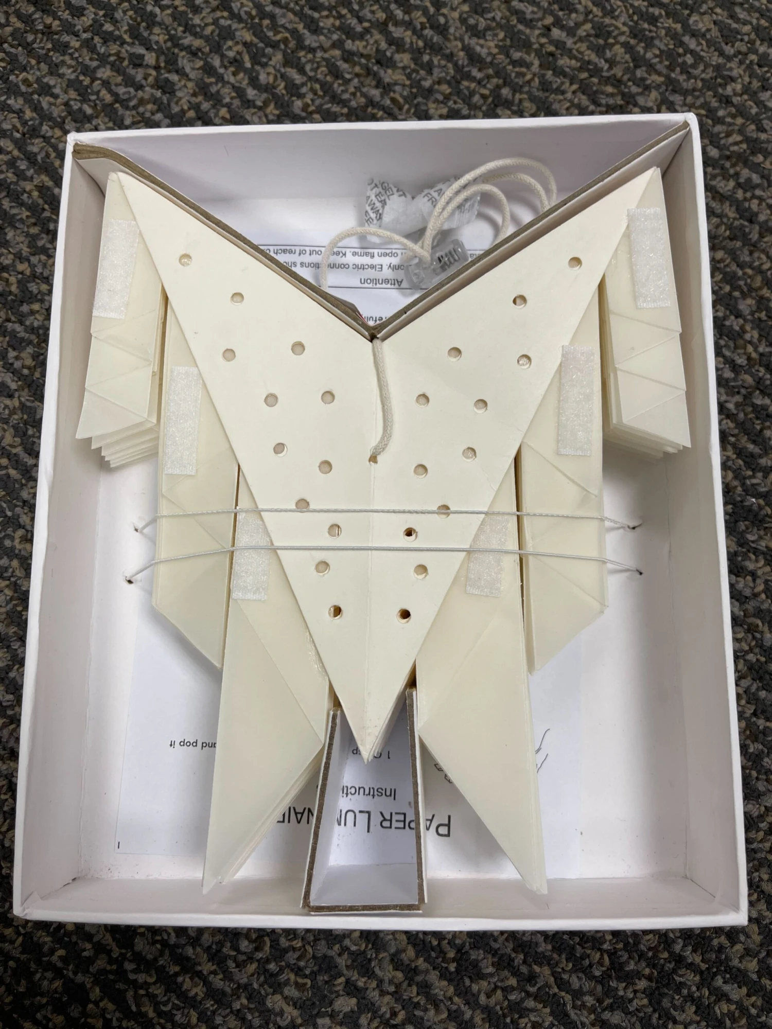 32" White Apricity Snowflake Lantern Pizzelle Design - Great With Or Without Lights - Ideal For Holiday And Snowflake Decorations, Weddings, Parties, And Home Decor 7 32" White Apricity Snowflake Lantern Pizzelle Design - Great With Or Without Lights - Ideal For Holiday And Snowflake Decorations, Weddings, Parties, And Home Decor - Image 5