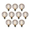 10-Pack Warm White .5-Watt LED G40 Globe Light Bulb, Shatterproof, E12 Candelabra Base -Lights Decor Shop BLBG40E12PLED WW 10pack