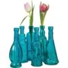 Turquoise Sierra Glass Bottle Set