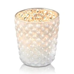 Best Of Show Mercury Glass Tealight Votive Candle Holders (Pearl White, Set Of 4, Assorted Styles) - For Weddings, Events, Parties, And Home Décor, Ideal Housewarming Gift -Lights Decor Shop DSC 0695 16d5158b f621 45cd 819a 66aa6d2a2cfd