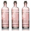 3 Pack | 6.5" Mabel Pink Vintage Glass Bottle With Cork - DIY Wedding Flower & Bud Vases -Lights Decor Shop GSBTL11 PK X3 ver 2