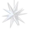 31" White Weatherproof Moravian Star Lantern Lamp, Hanging Decoration -Lights Decor Shop MovarianUnlit100 ce3cacbd 03b5 499f 97e3 ce8db276070d