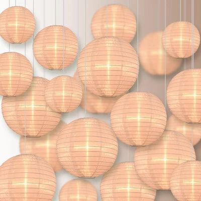 Red 12" Paper Lantern Holder Walking Stick And LED Light (Battery Operated, 6 PACK) 4 Red 12" Paper Lantern Holder Walking Stick And LED Light (Battery Operated, 6 PACK) - Image 2