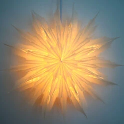 32" White Sleet Snowflake Lantern Pizzelle Design - Great With Or Without Lights - Ideal For Holiday And Snowflake Decorations, Weddings, Parties, And Home Decor 12 32" White Sleet Snowflake Lantern Pizzelle Design - Great With Or Without Lights - Ideal For Holiday And Snowflake Decorations, Weddings, Parties, And Home Decor -Lights Decor Shop SD 081DARKALT