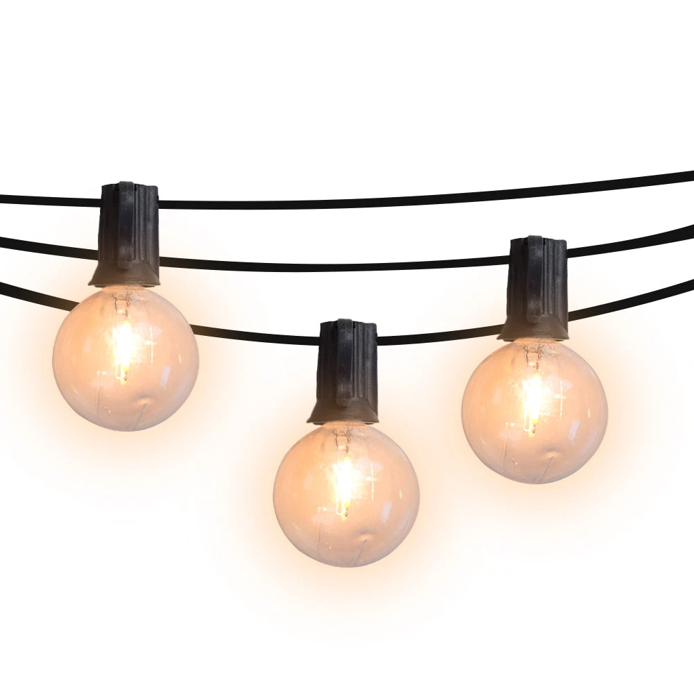 Halloween Black And Orange Paper Lantern String Light G50 Party Decoration COMBO Kit (31 FT, EXPANDABLE) 4 Halloween Black And Orange Paper Lantern String Light G50 Party Decoration COMBO Kit (31 FT, EXPANDABLE) - Image 2