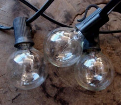 8" Chinese New Year Round & Cylinder Paper Lantern String Light COMBO Kit (12 FT, EXPANDABLE, Black Cord) -Lights Decor Shop chinese new year paper lantern string light decoration combo red cylinder image 2