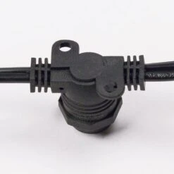 50 Socket Outdoor Commercial String Light Set, Shatterproof LED Bulbs, 54 FT Black Cord W/ E12 C7 Base, Weatherproof 18 50 Socket Outdoor Commercial String Light Set, Shatterproof LED Bulbs, 54 FT Black Cord W/ E12 C7 Base, Weatherproof -Lights Decor Shop cord only string light 25 29 e12 black image 2 bb5cd0db 0dec 4f2b 8744 cd89f4ae7e25