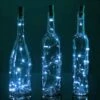 3 Pack | 3 Ft 20 Super Bright Cool White LED Battery Operated Wine Bottle Lights With Cork DIY Fairy String Light For Home Wedding Party Decoration