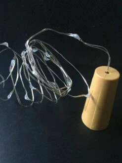 3 Pack | 3 Ft 20 Super Bright Cool White LED Battery Operated Wine Bottle Lights With Cork DIY Fairy String Light For Home Wedding Party Decoration -Lights Decor Shop cork led fairy light wine bottle lamp stopper cool white image 3