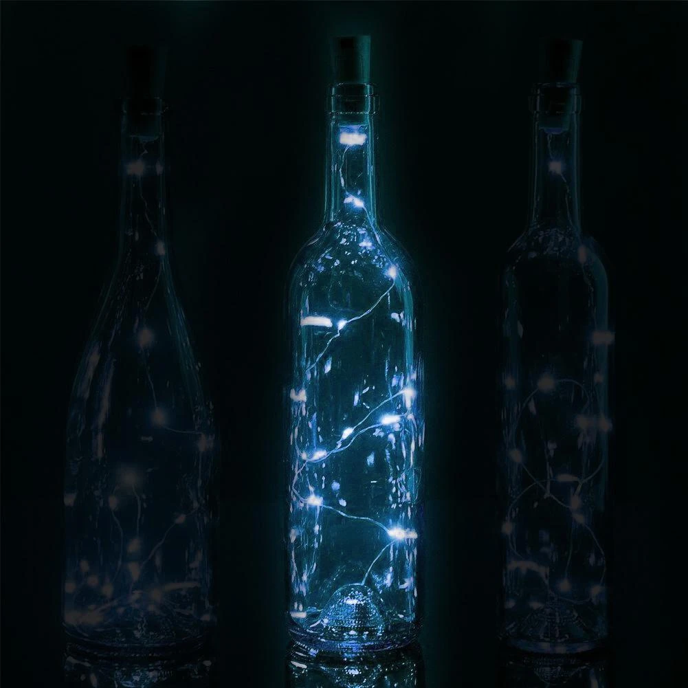 3 Ft 20 Super Bright Cool White LED Battery Operated Wine Bottle Lights With Cork DIY Fairy String Light For Home Wedding Party Decoration 3 3 Ft 20 Super Bright Cool White LED Battery Operated Wine Bottle Lights With Cork DIY Fairy String Light For Home Wedding Party Decoration