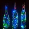3Ft Battery Powered 20 LED RGB Cork Wine Bottle Lights DIY Fairy String Lights Table Centerpiece Decoration