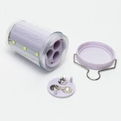 Cylinder Fine Line Cool White LED Table Top Lantern Lamp Light KIT W/ Remote, Omni360 Battery Powered -Lights Decor Shop cylinder fine line centerpiece table lantern with light image 3 28f4336a a097 417a 9f78 b6a51de9be53