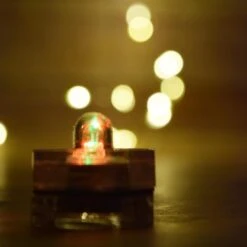 BLOWOUT RGB Multi-Color LED Submersible Waterproof Flower Floral Tea Lights (12 PACK)