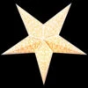 24" Gold Bramble Glitter Paper Star Lantern, Hanging -Lights Decor Shop glitter paper star lantern gold