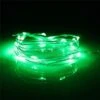 7.5 FT | 20 LED Battery Operated Green Fairy String Lights With Silver Wire -Lights Decor Shop grwiwali