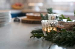 4 Pack | Vintage Mercury Glass Candle Holders (3-Inch, Caroline Design, Vertical Motif, Silver) - For Use With Tea Lights - Home Decor, Parties And Wedding Decorations 7 4 Pack | Vintage Mercury Glass Candle Holders (3-Inch, Caroline Design, Vertical Motif, Silver) - For Use With Tea Lights - Home Decor, Parties And Wedding Decorations -Lights Decor Shop image 3 d56e2e20 4d25 45de a12e ad5d6f6b8966