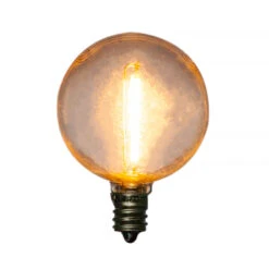 50 Socket Outdoor Commercial String Light Set, Shatterproof LED Bulbs, 54 FT White Cord W/ E12 C7 Base, Weatherproof -Lights Decor Shop led filament plastic led light bulb g40 shatterproof image 1 9a9e2ebb 9262 4120 854b 91d2bd8d4dce