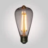 LED Filament ST64 Shatterproof Energy Saving Light Bulb, Dimmable, 2W,E26 Medium Base (Single) -Lights Decor Shop led filament plastic led light bulb st64 shatterproof