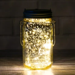 Fantado MoonBrightâ„¢ BULK PACK (6) LED Mason Jar Lights, Battery Powered For Wide Mouth - Warm White (Lid Light Only) -Lights Decor Shop led mason jar lights warm white 6 pack image 4