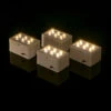 Fantado MoonBrightâ„¢ BULK PACK (10) 6-LED Luminary / Luminaria Bag Lights, Warm White (Battery Powered) -Lights Decor Shop luminary light 6 led liminaria bag 10 pack