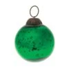2.5" Green Ava Mercury Glass Ball Ornament Christmas Holiday Decoration 1 2.5" Green Ava Mercury Glass Ball Ornament Christmas Holiday Decoration -Lights Decor Shop mercury glass ornament ava ball design green