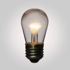 10 Socket Outdoor Commercial String Light Set, Shatterproof LED Light Bulbs Warm White, 21 FT Black Cord, Weatherproof 14 10 Socket Outdoor Commercial String Light Set, Shatterproof LED Light Bulbs Warm White, 21 FT Black Cord, Weatherproof -Lights Decor Shop plastic led light bulb s14 e26 shatterproof warm white 2000x 962cc8f1 a97c 4255 9b7f 707e264b5383