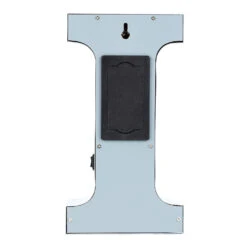 BLOWOUT Silver Marquee Light Letter 'I' LED Metal Sign (8 Inch, Battery Operated W/ Timer) -Lights Decor Shop silver marquee lights sign letter i image 2