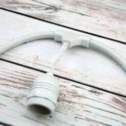 (Cord Only) 48 Suspended Socket SJTW Outdoor Commercial DIY String Light 102 FT White Cord W/ E26 Medium Base, Weatherproof 14 (Cord Only) 48 Suspended Socket SJTW Outdoor Commercial DIY String Light 102 FT White Cord W/ E26 Medium Base, Weatherproof -Lights Decor Shop sjtw cord only string light drop 48 102 e26 white 17f070ff 29ed 4050 a785 79f3605cf07c