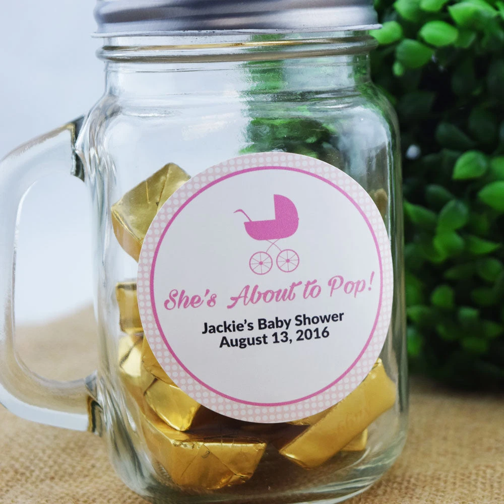 BLOWOUT Case Of 48 | Small Mason Jar Mug W/ Handle, Lid (1 Pint / 16 Oz) - Great For Crafting And Favors 5 BLOWOUT Case Of 48 | Small Mason Jar Mug W/ Handle, Lid (1 Pint / 16 Oz) - Great For Crafting And Favors - Image 3