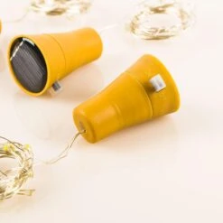 3 Pack | 3 Ft 10 Super Bright Cool White LED Solar Operated Wine Bottle Lights With Cork DIY Fairy String Light For Home Wedding Party Decoration -Lights Decor Shop solar powered cork led fairy light wine bottle cool white 3pk image 2 94fa83f4 602c 4f32 a242 c29a30d3e2e0