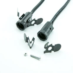 Triple Socket Black Pendant Light Lamp Cord For Star Lanterns, Switch, E12, 19 Ft - Electrical Swag Light Kit -Lights Decor Shop star lantern triple socket pendant light cord black 19ft image 2