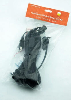 Triple Socket Black Pendant Light Lamp Cord For Star Lanterns, Switch, E12, 19 Ft - Electrical Swag Light Kit -Lights Decor Shop star lantern triple socket pendant light cord black 19ft image 3 d1d83622 523b 482e 8425 26faa6a6e28d