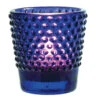 Hobnail Glass Candle Holder (2.5-Inch, Candace Design, Cobalt Blue) - For Use With Tea Lights - For Home Decor, Parties And Wedding Decorations 2 Hobnail Glass Candle Holder (2.5-Inch, Candace Design, Cobalt Blue) - For Use With Tea Lights - For Home Decor, Parties And Wedding Decorations -Lights Decor Shop v304cb glass candle holder candace cobalt blue