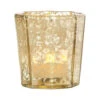 Vintage Mercury Glass Candle Holder (2.75-Inch, Patricia Design, Gold) - For Use With Tea Lights - For Home Decor, Parties, And Wedding Decorations 2 Vintage Mercury Glass Candle Holder (2.75-Inch, Patricia Design, Gold) - For Use With Tea Lights - For Home Decor, Parties, And Wedding Decorations -Lights Decor Shop v48gd mercury glass candle holder patricia gold